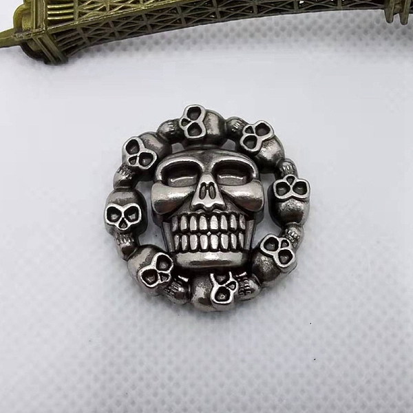 PandaHall Halloween Skull Zinc Alloy Collision Rivets, Semi-Tublar Rivet, for Belt Clothes Purse Handbag Leather Craft DIY Handmade...
PandaHall Halloween Skull Zinc Alloy Collision Rivets, Semi-Tublar Rivet, for Belt Clothes Purse Handbag Leather Craft DIY Handmade...