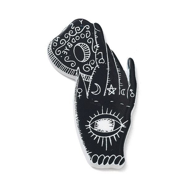 PandaHall Acrylic Big Pendants, Palm, Black, 54x30x2.5mm, Hole: 1.4mm Acrylic Palm Black
PandaHall Acrylic Big Pendants, Palm, Black, 54x30x2.5mm, Hole: 1.4mm Acrylic Palm Black