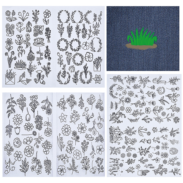 PandaHall Gorgecraft 3 Sheets 3 Style Water Soluble Fabric, Wash Away Embroidery Stabilizer, Mixed Shapes, 212x289x0.2mm, 1 sheet/style...
PandaHall Gorgecraft 3 Sheets 3 Style Water Soluble Fabric, Wash Away Embroidery Stabilizer, Mixed Shapes, 212x289x0.2mm, 1 sheet/style...