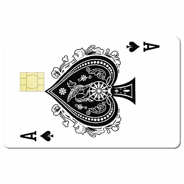 PandaHall PVC Plastic Waterproof Card Stickers, Self-adhesion Card Skin for Bank Card Decor, Rectangle, Spade A, 186.3x137.3mm Plastic...
PandaHall PVC Plastic Waterproof Card Stickers, Self-adhesion Card Skin for Bank Card Decor, Rectangle, Spade A, 186.3x137.3mm Plastic...