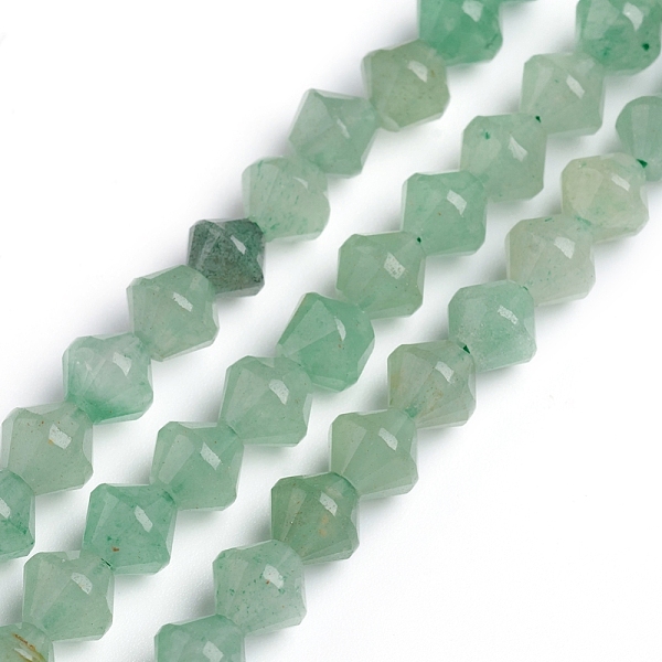 PandaHall Natural Green Aventurine Beads Strands, Bicone, 5.7~6x6mm, Hole: 1mm, about 63pcs/strand, 15.35 inch(36.5cm) Green Aventurine...
PandaHall Natural Green Aventurine Beads Strands, Bicone, 5.7~6x6mm, Hole: 1mm, about 63pcs/strand, 15.35 inch(36.5cm) Green Aventurine...