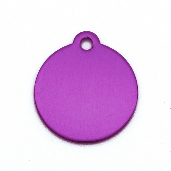 PandaHall Colored Aluminum Pendants, Laser Cut, Double Sided Dog Pet Name Phone Number ID Tag Charm, Flat Round, Blue Violet, 36x31.5x1mm..., Purple
PandaHall Colored Aluminum Pendants, Laser Cut, Double Sided Dog Pet Name Phone Number ID Tag Charm, Flat Round, Blue Violet, 36x31.5x1mm..., Purple