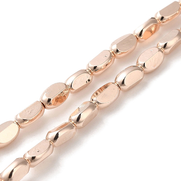 PandaHall Electroplate Glass Beads Strands, Full Plated, Faceted Oval, Rose Gold Plated, 6x4.5x3mm, Hole: 1mm, about 50pcs/strand, 13.39...
PandaHall Electroplate Glass Beads Strands, Full Plated, Faceted Oval, Rose Gold Plated, 6x4.5x3mm, Hole: 1mm, about 50pcs/strand, 13.39...
