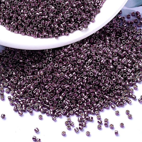 PandaHall MIYUKI Delica Beads, Cylinder, Japanese Seed Beads, 11/0, (DB1850) Duracoat Galvanized Eggplant, 1.3x1.6mm, Hole: 0.8mm, about..., Purple
PandaHall MIYUKI Delica Beads, Cylinder, Japanese Seed Beads, 11/0, (DB1850) Duracoat Galvanized Eggplant, 1.3x1.6mm, Hole: 0.8mm, about..., Purple