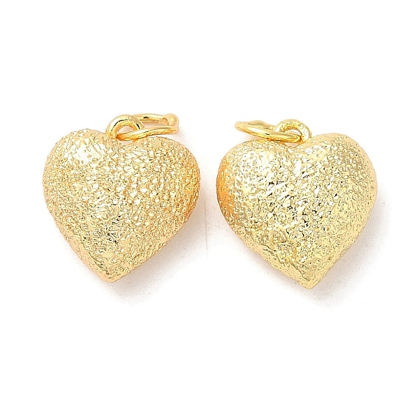 PandaHall Rack Plating Brass Charms, with Jump Ring, Cadmium Free & Lead Free, Long-Lasting Plated, Puffed Heart Charm, Textured, Golden...
PandaHall Rack Plating Brass Charms, with Jump Ring, Cadmium Free & Lead Free, Long-Lasting Plated, Puffed Heart Charm, Textured, Golden...