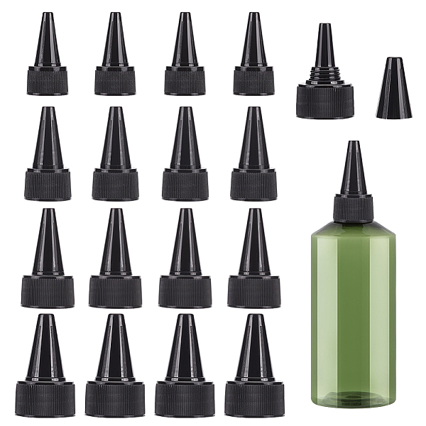 PandaHall BENECREAT 48Pcs 4 Style Plastic Twist Bottle Cap, Squeeze Bottle Replacement Caps, for Glue Dispensing Bottles, Crafts Repair and..., Black
PandaHall BENECREAT 48Pcs 4 Style Plastic Twist Bottle Cap, Squeeze Bottle Replacement Caps, for Glue Dispensing Bottles, Crafts Repair and..., Black