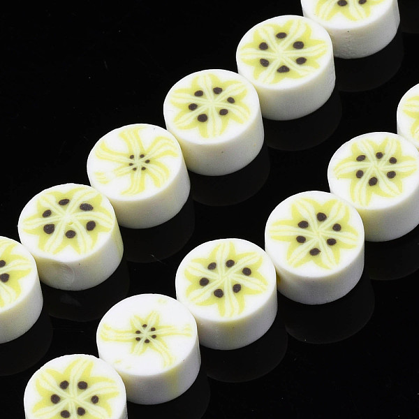 PandaHall Handmade Polymer Clay Bead Strands, Banana Slice, Champagne Yellow, 9~10x4~5mm, Hole: 1.6mm, about 38~40pcs/strand, 13.98...
PandaHall Handmade Polymer Clay Bead Strands, Banana Slice, Champagne Yellow, 9~10x4~5mm, Hole: 1.6mm, about 38~40pcs/strand, 13.98...