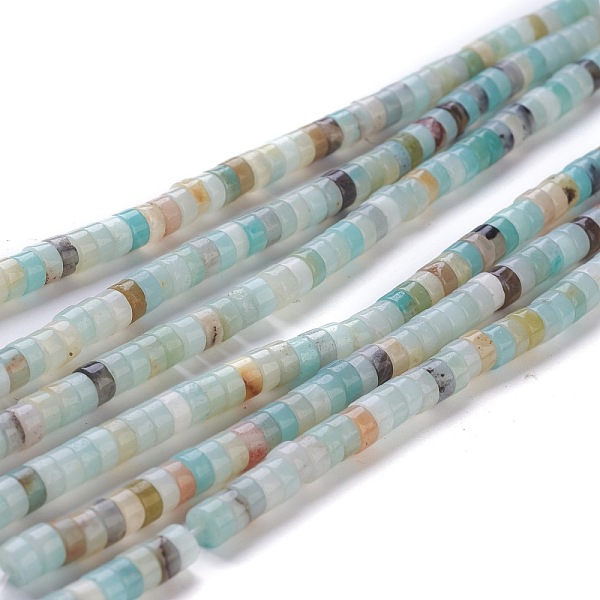 PandaHall Natural Flower Amazonite Beads Strands, Heishi Beads, Flat Round/Disc, 4~4.5x2.5mm, Hole: 0.7mm, about 167pcs/strand, 15.43 inch...
PandaHall Natural Flower Amazonite Beads Strands, Heishi Beads, Flat Round/Disc, 4~4.5x2.5mm, Hole: 0.7mm, about 167pcs/strand, 15.43 inch...