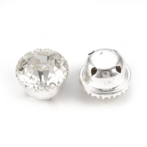 PandaHall Sew On Rhinestone, Glass Rhinestone, with Brass Prong Settings, Garments Accessories, Flat Round, Silver Color Plated, Crystal..., Clear
PandaHall Sew On Rhinestone, Glass Rhinestone, with Brass Prong Settings, Garments Accessories, Flat Round, Silver Color Plated, Crystal..., Clear