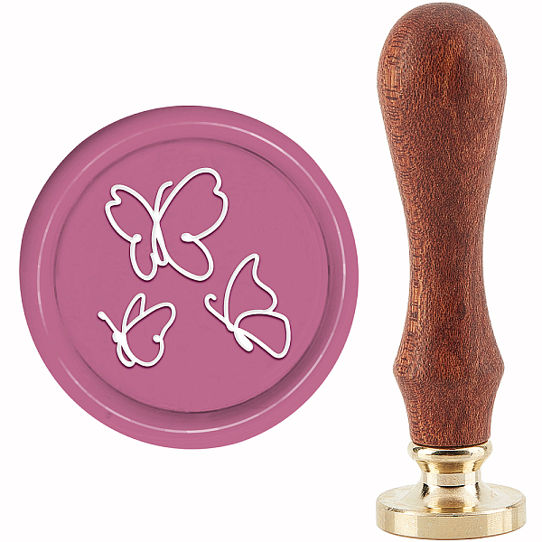 PandaHall CRASPIRE Butterfly Wax Seal Stamp Vintage Wax Stamp 30mm/1.18inch Removable Brass Head Sealing Stamp with Wooden Handle for...
PandaHall CRASPIRE Butterfly Wax Seal Stamp Vintage Wax Stamp 30mm/1.18inch Removable Brass Head Sealing Stamp with Wooden Handle for...