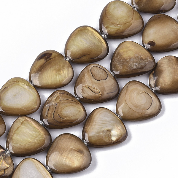 PandaHall Freshwater Shell Beads Strands, Dyed, Triangle, Camel, 16x16.5x3.5~4.5mm, Hole: 1mm, about 25pcs/Strand, 15.55 inch Freshwater..., Brown
PandaHall Freshwater Shell Beads Strands, Dyed, Triangle, Camel, 16x16.5x3.5~4.5mm, Hole: 1mm, about 25pcs/Strand, 15.55 inch Freshwater..., Brown