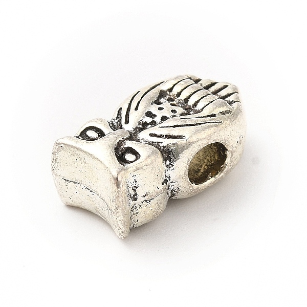 PandaHall Tibetan Style Alloy Beads, Owl, Antique Silver, 15.5x8.5x7mm, Hole: 3.5mm, about 152pcs/500g Alloy Owl
PandaHall Tibetan Style Alloy Beads, Owl, Antique Silver, 15.5x8.5x7mm, Hole: 3.5mm, about 152pcs/500g Alloy Owl