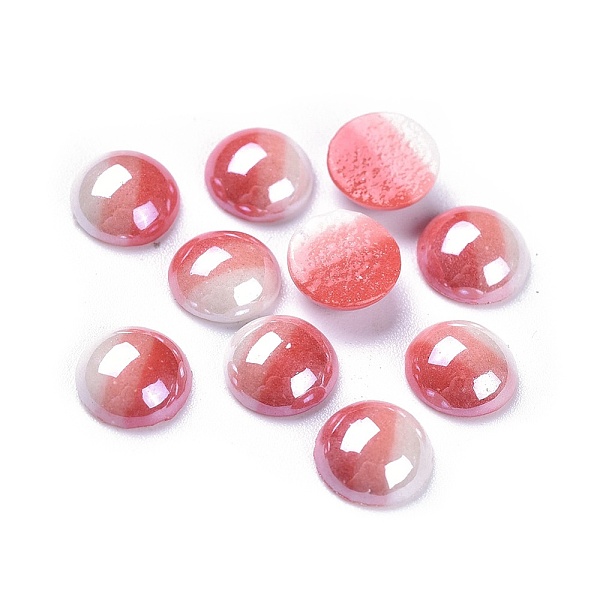 PandaHall Opaque Glass Cabochons, Stripe Pattern, Tri-color Stripe, Half Round, Colorful, 8x3.5mm Glass Half Round
PandaHall Opaque Glass Cabochons, Stripe Pattern, Tri-color Stripe, Half Round, Colorful, 8x3.5mm Glass Half Round