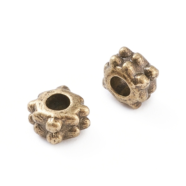PandaHall Tibetan Style Alloy Beads, Lead Free & Cadmium Free, Antique Bronze, 4.2x3.2mm, Hole: 2.2mm Alloy Cuboid
PandaHall Tibetan Style Alloy Beads, Lead Free & Cadmium Free, Antique Bronze, 4.2x3.2mm, Hole: 2.2mm Alloy Cuboid