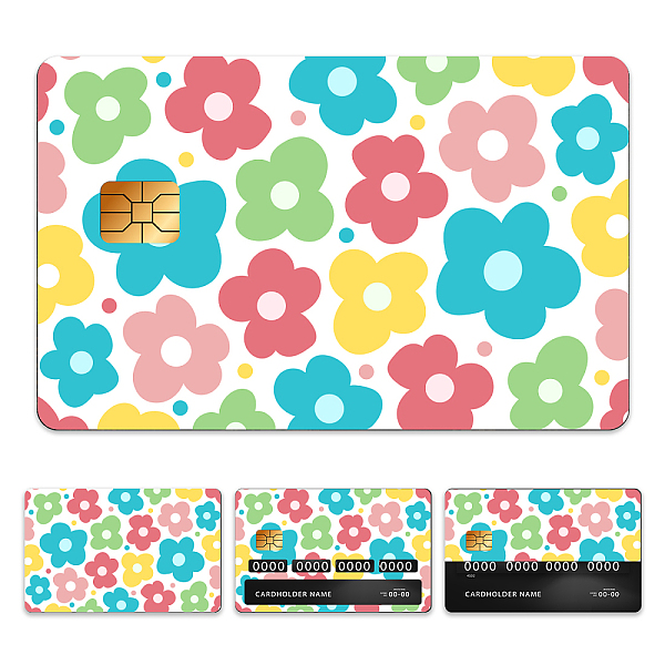 PandaHall Plastic Waterproof Card Stickers, Self-adhesion Card Skin for Bank Card Decor, Rectangle, Flower, 140x190mm Plastic Flower
PandaHall Plastic Waterproof Card Stickers, Self-adhesion Card Skin for Bank Card Decor, Rectangle, Flower, 140x190mm Plastic Flower