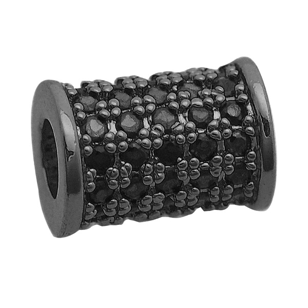 PandaHall Brass Micro Pave Cubic Zirconia Beads, Column, Electrophoresis Black, 9.5x7mm, Hole: 3.5mm, 3pcs/bag Brass+Cubic Zirconia Column...
PandaHall Brass Micro Pave Cubic Zirconia Beads, Column, Electrophoresis Black, 9.5x7mm, Hole: 3.5mm, 3pcs/bag Brass+Cubic Zirconia Column...