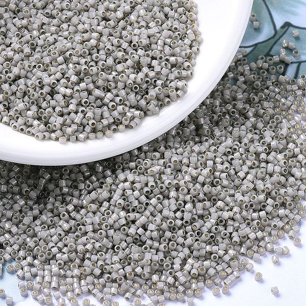 PandaHall MIYUKI Delica Beads, Cylinder, Japanese Seed Beads, 11/0, (DB1456) Silver Lined Light Taupe Opal, 1.3x1.6mm, Hole: 0.8mm, about..., Gray
PandaHall MIYUKI Delica Beads, Cylinder, Japanese Seed Beads, 11/0, (DB1456) Silver Lined Light Taupe Opal, 1.3x1.6mm, Hole: 0.8mm, about..., Gray