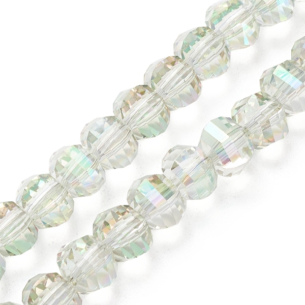 PandaHall Electroplate Transparent Glass Beads Strands, Faceted, Rondelle, Honeydew, 8x6mm, Hole: 1.2mm, about 80pcs/strand, 19.29''(49cm)..., Green
PandaHall Electroplate Transparent Glass Beads Strands, Faceted, Rondelle, Honeydew, 8x6mm, Hole: 1.2mm, about 80pcs/strand, 19.29''(49cm)..., Green