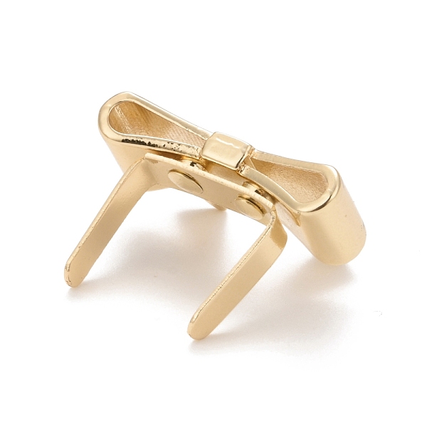 PandaHall Zinc Alloy Bag Decorative Buckle Clip, Decoration Button Clasp, Bowknot, Light Gold, 1.7x2.5x0.55cm Alloy
PandaHall Zinc Alloy Bag Decorative Buckle Clip, Decoration Button Clasp, Bowknot, Light Gold, 1.7x2.5x0.55cm Alloy