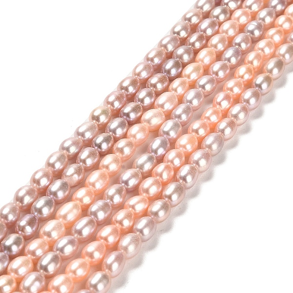PandaHall Natural Cultured Freshwater Pearl Beads Strands, Rice, Grade 5A, Colorful, 5.5~6.5x4.5~5mm, Hole: 0.5mm, about 61pcs/strand...
PandaHall Natural Cultured Freshwater Pearl Beads Strands, Rice, Grade 5A, Colorful, 5.5~6.5x4.5~5mm, Hole: 0.5mm, about 61pcs/strand...