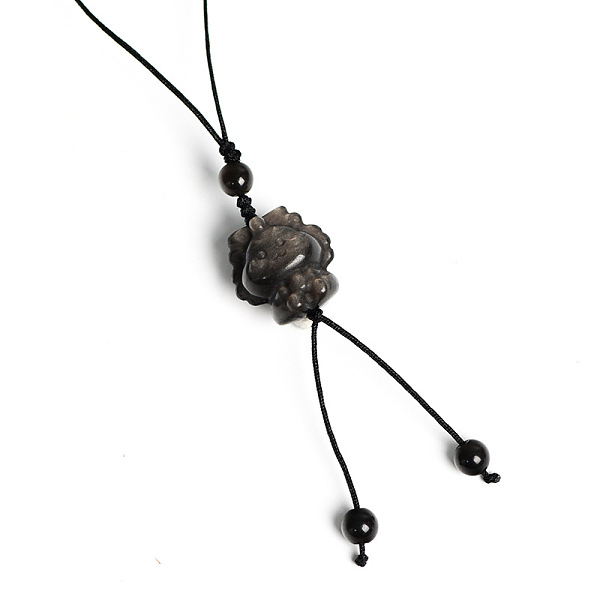 PandaHall Natural Silver Obsidian Pendant for Mobile Phone Strap, Haging Charms Decoration, 12cm Obsidian Other Animal
PandaHall Natural Silver Obsidian Pendant for Mobile Phone Strap, Haging Charms Decoration, 12cm Obsidian Other Animal