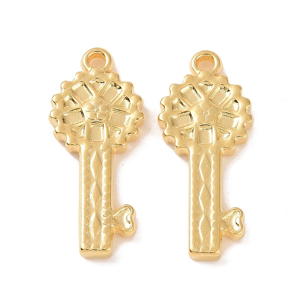 PandaHall Ion Plating(IP) 304 Stainless Steel Pendants, Key Charms, Golden, 25x10.5x2.5mm, Hole: 1.6mm 304 Stainless Steel Key
PandaHall Ion Plating(IP) 304 Stainless Steel Pendants, Key Charms, Golden, 25x10.5x2.5mm, Hole: 1.6mm 304 Stainless Steel Key