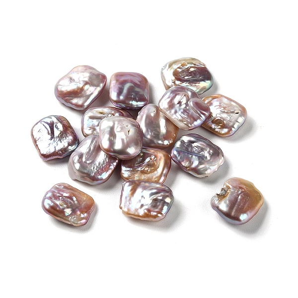 PandaHall Natural Keshi Pearl Cultured Freshwater Pearl Beads, No Hole, Baroque Pearls, Rectangle, Rosy Brown, 16~18x13.5~15.5x5~7mm Keshi...
PandaHall Natural Keshi Pearl Cultured Freshwater Pearl Beads, No Hole, Baroque Pearls, Rectangle, Rosy Brown, 16~18x13.5~15.5x5~7mm Keshi...