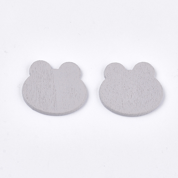 PandaHall Painted Poplar Wood Cabochons, Frog, Gainsboro, 19x21.5x1.5mm Wood Frog Gray
PandaHall Painted Poplar Wood Cabochons, Frog, Gainsboro, 19x21.5x1.5mm Wood Frog Gray