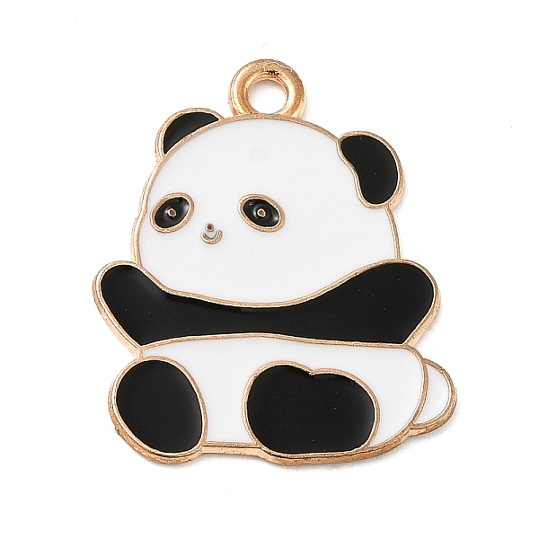 PandaHall Alloy Pendant, Panda, Light Gold, White, 24x19x1mm, Hole: 2mm Alloy Panda White
PandaHall Alloy Pendant, Panda, Light Gold, White, 24x19x1mm, Hole: 2mm Alloy Panda White