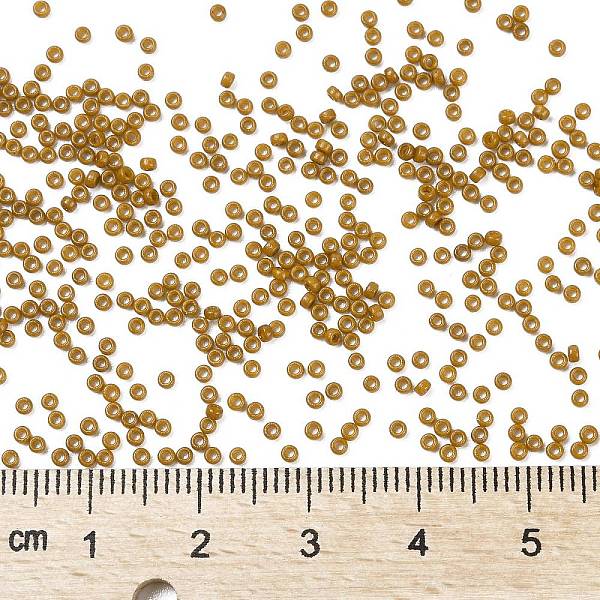 PandaHall MIYUKI Round Rocailles Beads, Japanese Seed Beads, 15/0, (RR4460) Duracoat Dyed Opaque Toast, 1.5mm, Hole: 0.7mm, about..., Brown
PandaHall MIYUKI Round Rocailles Beads, Japanese Seed Beads, 15/0, (RR4460) Duracoat Dyed Opaque Toast, 1.5mm, Hole: 0.7mm, about..., Brown