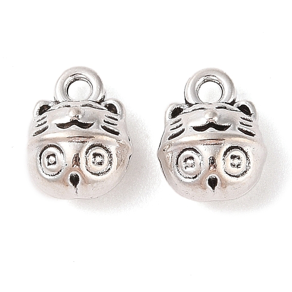 PandaHall Tibetan Style Alloy Charms, Cadmium Free & Lead Free, Cat Shape, Antique Silver, 11x8.5x6mm, Hole: 1.7mm, about 704pcs/1000g Alloy...
PandaHall Tibetan Style Alloy Charms, Cadmium Free & Lead Free, Cat Shape, Antique Silver, 11x8.5x6mm, Hole: 1.7mm, about 704pcs/1000g Alloy...