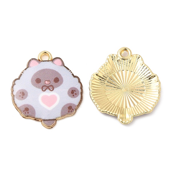 PandaHall Alloy Enamel Pendants, Cadmium Free & Nickel Free & Lead Free, Golden, Cat Charm, Pink, 22x19.5x2.5mm, Hole: 1.4mm Alloy+Enamel...
PandaHall Alloy Enamel Pendants, Cadmium Free & Nickel Free & Lead Free, Golden, Cat Charm, Pink, 22x19.5x2.5mm, Hole: 1.4mm Alloy+Enamel...