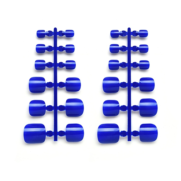 PandaHall Solid Color Plastic Seamless Toe False Nail, Practice Manicure Nail Art Tool, Blue, 8~20x7~18x2~6mm, 24pcs/strand. Plastic None...
PandaHall Solid Color Plastic Seamless Toe False Nail, Practice Manicure Nail Art Tool, Blue, 8~20x7~18x2~6mm, 24pcs/strand. Plastic None...