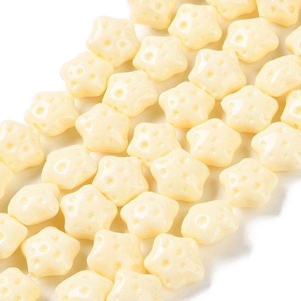 PandaHall Synthetic Coral Beads Strands, Dyed, Star, Moccasin, 15.5x15.5x8mm, Hole: 1mm, about 26pcs/strand, 13.98~14.17 inch(35.5~36cm)..., Orange
PandaHall Synthetic Coral Beads Strands, Dyed, Star, Moccasin, 15.5x15.5x8mm, Hole: 1mm, about 26pcs/strand, 13.98~14.17 inch(35.5~36cm)..., Orange