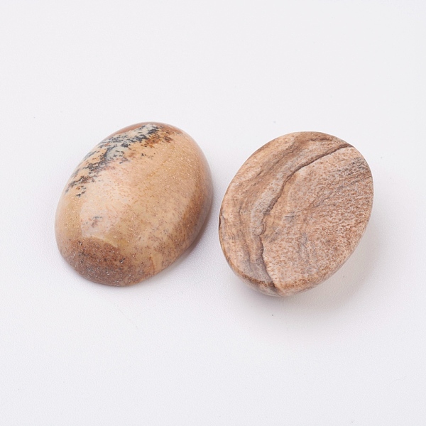 PandaHall Natural Picture Jasper Flat Back Cabochons, Oval, 18x13mm Picture Jasper Oval
PandaHall Natural Picture Jasper Flat Back Cabochons, Oval, 18x13mm Picture Jasper Oval