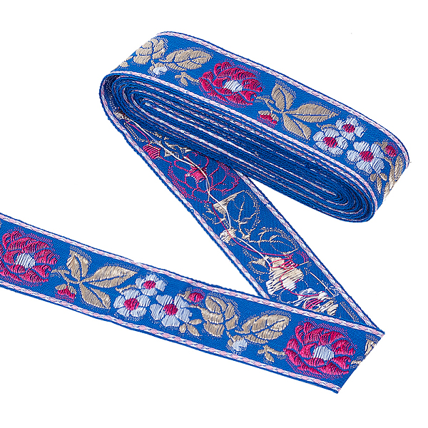 PandaHall FINGERINSPIRE 5.5 Yard Vintage Jacquard Ribbon Trim 1.3 inch Royal Blue Floral with Leaves Embroidery Jacquard Trim for Sewing...
PandaHall FINGERINSPIRE 5.5 Yard Vintage Jacquard Ribbon Trim 1.3 inch Royal Blue Floral with Leaves Embroidery Jacquard Trim for Sewing...