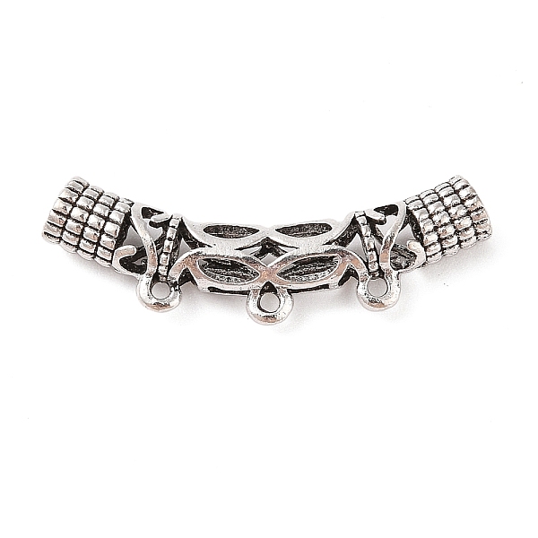 PandaHall Tibetan Style Alloy Tube Beads, Cadmium Free & Lead Free, Antique Silver, 14x43.5x6.3mm, Hole: 1.6mm, about 238pcs/1000g Alloy
PandaHall Tibetan Style Alloy Tube Beads, Cadmium Free & Lead Free, Antique Silver, 14x43.5x6.3mm, Hole: 1.6mm, about 238pcs/1000g Alloy