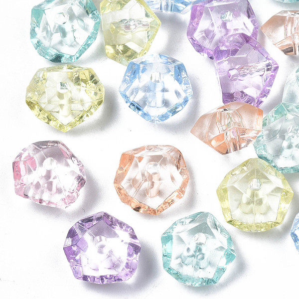 PandaHall Transparent Acrylic Beads, Chips, Mixed Color, 12x11x6.5mm, Hole: 1.6mm, about 1310pcs/500g Acrylic Nuggets Multicolor
PandaHall Transparent Acrylic Beads, Chips, Mixed Color, 12x11x6.5mm, Hole: 1.6mm, about 1310pcs/500g Acrylic Nuggets Multicolor