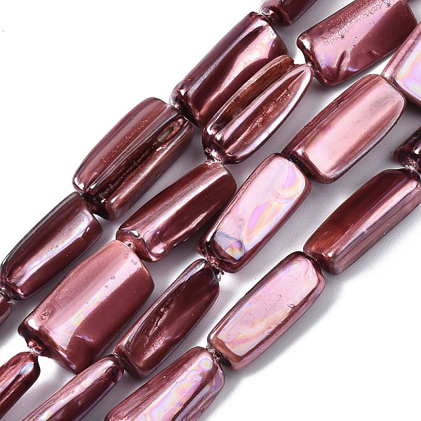 PandaHall Spray Painted Natural Freshwater Shell Beads Strands, Shell Shards, Nugget Stick, Indian Red, 15~20x5~13x3~10mm, Hole: 0.8mm...
PandaHall Spray Painted Natural Freshwater Shell Beads Strands, Shell Shards, Nugget Stick, Indian Red, 15~20x5~13x3~10mm, Hole: 0.8mm...