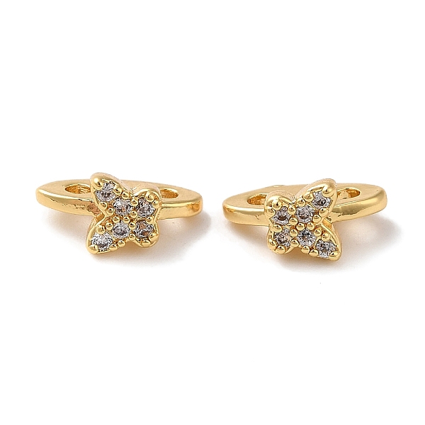 PandaHall Brass Micro Pave Clear Cubic Zirconia Slide Charms, Butterfly, Real 18K Gold Plated, 5x10x6mm, Hole: 1.6mm Brass+Cubic Zirconia...
PandaHall Brass Micro Pave Clear Cubic Zirconia Slide Charms, Butterfly, Real 18K Gold Plated, 5x10x6mm, Hole: 1.6mm Brass+Cubic Zirconia...
