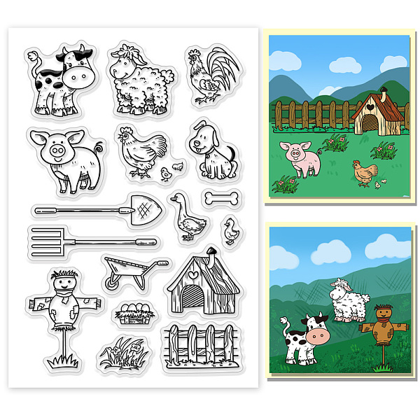 PandaHall Custom PVC Plastic Clear Stamps, for DIY Scrapbooking, Photo Album Decorative, Cards Making, Mixed Shapes, 160x110x3mm Plastic...
PandaHall Custom PVC Plastic Clear Stamps, for DIY Scrapbooking, Photo Album Decorative, Cards Making, Mixed Shapes, 160x110x3mm Plastic...