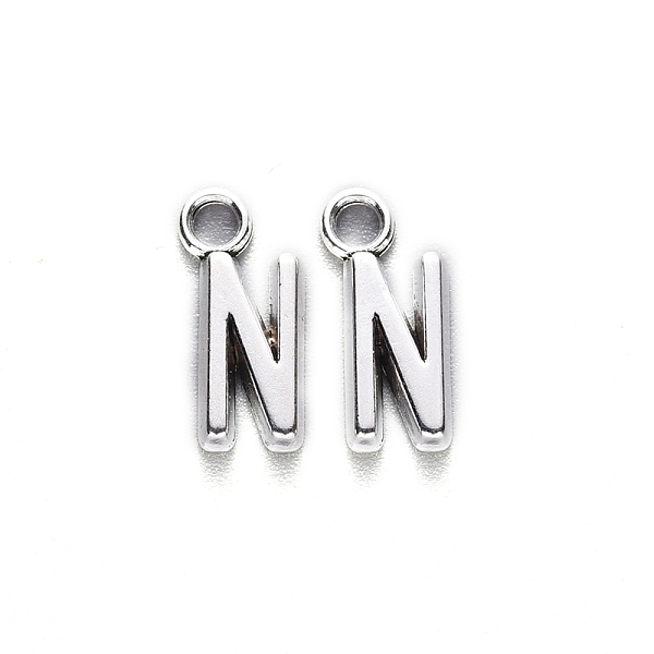 PandaHall Tibetan Style Alloy Pendants, Cadmium Free & Lead Free, Letter N, N:16x7.5x2mm, Hole: 2mm, about 1265pcs/1000g Alloy Letter N
PandaHall Tibetan Style Alloy Pendants, Cadmium Free & Lead Free, Letter N, N:16x7.5x2mm, Hole: 2mm, about 1265pcs/1000g Alloy Letter N