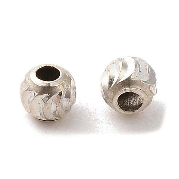 PandaHall 925 Sterling Silver Corrugated Round Spacer Beads, Silver, 3x2.5mm, Hole: 1.2mm Sterling Silver Round
PandaHall 925 Sterling Silver Corrugated Round Spacer Beads, Silver, 3x2.5mm, Hole: 1.2mm Sterling Silver Round