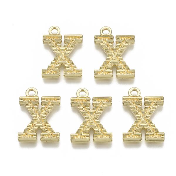 PandaHall Alloy Pendants, Cadmium Free & Nickel Free & Lead Free, Initial Letter, Real 18K Gold Plated, Initial Letter.X, 21x14.5x2mm, Hole...
PandaHall Alloy Pendants, Cadmium Free & Nickel Free & Lead Free, Initial Letter, Real 18K Gold Plated, Initial Letter.X, 21x14.5x2mm, Hole...