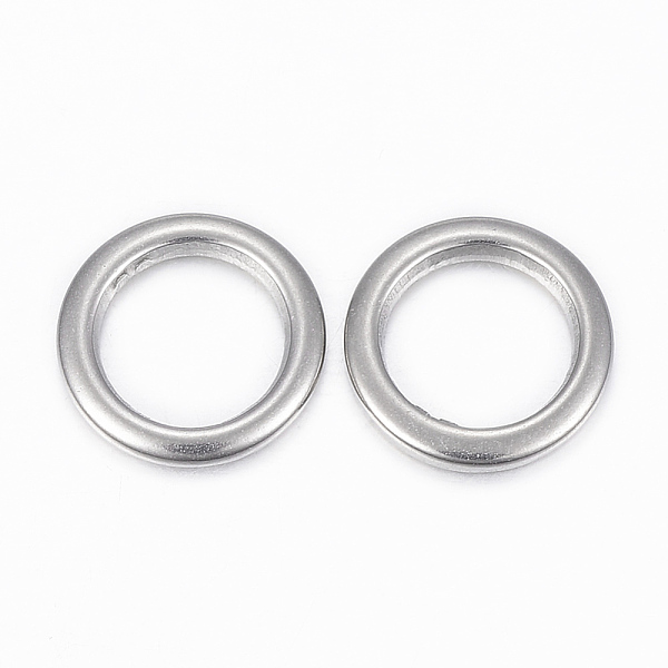 PandaHall 304 Stainless Steel Linking Rings, Stainless Steel Color, 12x1.5mm, about 8mm inner diameter 304 Stainless Steel Ring
PandaHall 304 Stainless Steel Linking Rings, Stainless Steel Color, 12x1.5mm, about 8mm inner diameter 304 Stainless Steel Ring