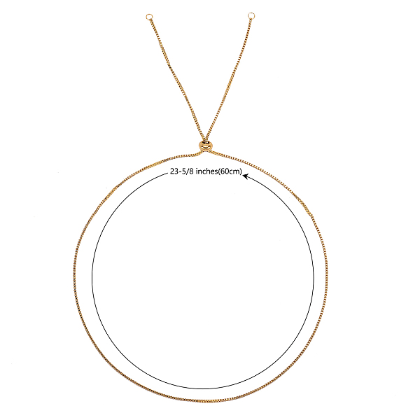 PandaHall 4Pcs 4 Styles 304 Stainless Steel Box Chain Slider Necklace Making, Venice Chains Bolo Necklace Making, Golden & Stainless Steel...
PandaHall 4Pcs 4 Styles 304 Stainless Steel Box Chain Slider Necklace Making, Venice Chains Bolo Necklace Making, Golden & Stainless Steel...