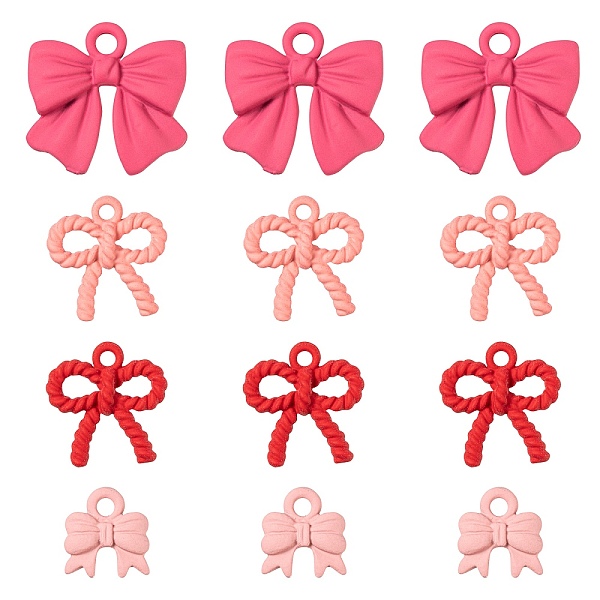 PandaHall 24Pcs 4 Style Spray Painted Alloy Pendants, Bowknot, Mixed Color, 9.5~16x9~16.5x2~3mm, Hole: 1.4~2mm, 6pcs/style Alloy Bowknot..., Multicolor
PandaHall 24Pcs 4 Style Spray Painted Alloy Pendants, Bowknot, Mixed Color, 9.5~16x9~16.5x2~3mm, Hole: 1.4~2mm, 6pcs/style Alloy Bowknot..., Multicolor