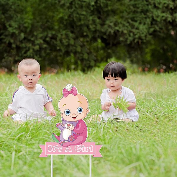PandaHall Plastic Yard Signs Display Decorations, for Outdoor Garden Decoration, Baby with Word It's A Girl, Pink, 360x320x4mm Plastic Human...
PandaHall Plastic Yard Signs Display Decorations, for Outdoor Garden Decoration, Baby with Word It's A Girl, Pink, 360x320x4mm Plastic Human...
