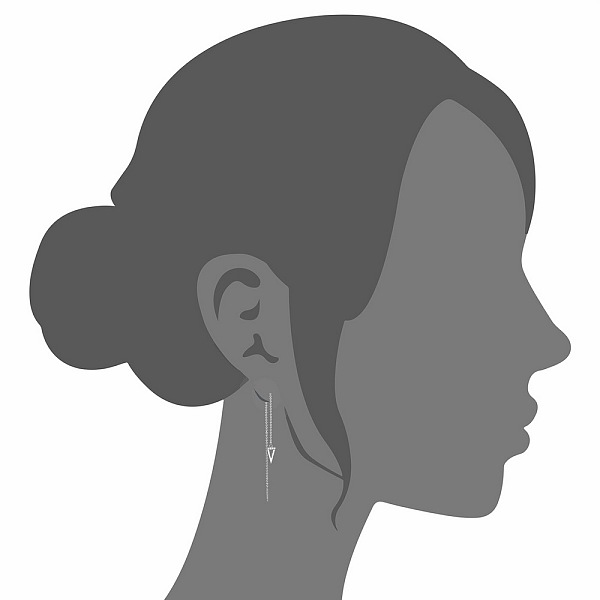 PandaHall SHEGRACE Rhodium Plated 925 Sterling Silver Thread Earrings, with Micro Pave AAA Cubic Zirconia, Triangle Pendant, Platinum, 135mm...
PandaHall SHEGRACE Rhodium Plated 925 Sterling Silver Thread Earrings, with Micro Pave AAA Cubic Zirconia, Triangle Pendant, Platinum, 135mm...