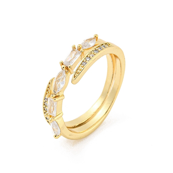 PandaHall Horse Eye & Rectangle Brass Micro Pave Clear Cubic Zirconia Finger Rings, Long-Lasting Plated, Golden, US Size 7 1/4(17.5mm)...
PandaHall Horse Eye & Rectangle Brass Micro Pave Clear Cubic Zirconia Finger Rings, Long-Lasting Plated, Golden, US Size 7 1/4(17.5mm)...
